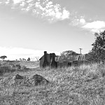 Shack on the track going back.