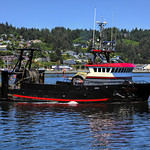 M/V RAVEN, COMMERCIAL FISHING VESSEL c. 1980 - Newport Historic Bayfront