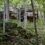 Southern Edge of Rock Formation at Quiverheart Gorge