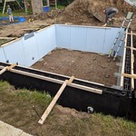 Premium Folienpool (Kundenbild // Bauprozess)