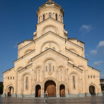 Afternoon at the Tsminda Sameba Cathedral