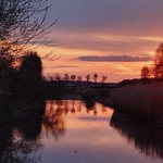 Spring sunset , Netherlands