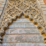 Seville - Alcazar - Palace of Pedro I - Exterior - Detail 01