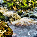 Langstrothdale River Wharfe fall