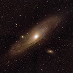 M31, 4 Panel Mosaic RGBHa Filters Combined.