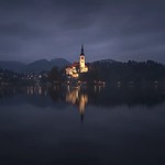 Blue Hour, Lake Bled, Slovenia