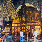 November 8, 2025. The 1354th day of war in Ukraine. The church in honor of the Life-Giving Spring Icon of the Most Holy Theotokos. Holy Protection Monastery, Holosiivsky Desert. Kyiv.