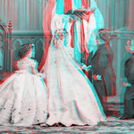 "The Fairy Wedding" - Tom Thumb and Lavinia Warren - Feb. 10, 1863