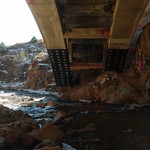 Rainbow Falls Manitou Springs Colorado, Graffiti Falls