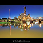 Reflection over The Yarra River (close up) [EXPLORE]