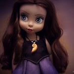 Vanessa Disney animator ooak repaint doll belle Little mermaid Ariel Ursula custom custo poup&eacute;e