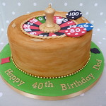 Roulette Wheel Cake