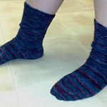 Simple Socks for a Simple Brain - Side View