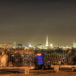 Primrose Hill after sunset