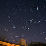 Star trails....