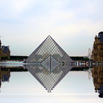 Surreal image - Louvre.