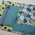 Judy's Knitting Needle Case - detail