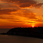 Sunset near Almu&ntilde;ecar