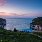 Flamborough North Landing Sunset