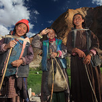 Smiling after teased us away