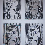 Final Piece 1 - Lino Prints