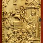 Deification of Q Aurelius Symmachus, Ivory panel c.402 AD