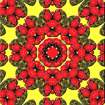 Cherry Dress Pin Kaleidoscope