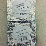 Whatever you say #dovechocolate #almond wrapper 😂😛🍫