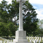 NM109 - Arlington National Cemetery - Cross of Sacrifice - to honour US citizens who served in Canadian Armed Forces
