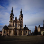 Fulda, Hesse (Germany), Kirche Sankt Salvator, duomo di Santo Salvatore, catedral de Santo Salvador, cath&eacute;drale de Saint Sauveur, cathedral of Saint Savior, wybawca (Domplatz)