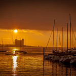 Boston Harbor Early Morning