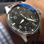 Repost of @ccibo72's #IWC Big Pilot's Watch