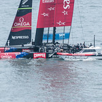 Kiwis clearing wreckage