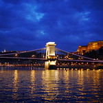 Palace and Bridge at Night