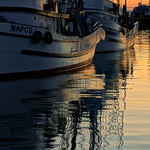 Richmond Steveston Fisherman's Wharf at Sunset