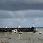 Cancale - the bay at low tide