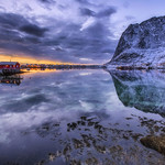 Sunrise at the Fjord