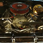 71 chevelle SS engine aluminum is all polished up and ready for client