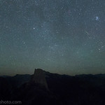 Perseid Meteor Shower, Yosemite National Park