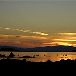 Sunrise on Mono Lake and its Tufa Towers