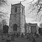 All Hallows Church Walkington Monochrome