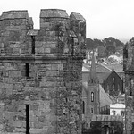 View from Caernarfon Castle (Wales)