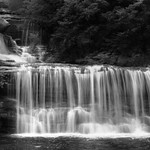 Queens Cascade after rain.