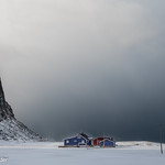Lone farm before the next snowstorm