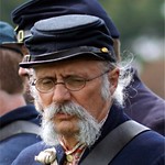 Civil War Reenactment - Soldierss Faces a
