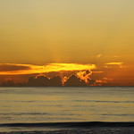 SUNRISE OVER THE ATLANTIC OCEAN