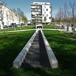 Wien, 3. Bezirk (the art of very historic places in the suburbs not far away from downtown Vienna), Aspangstra&szlig;e (Leon-Zelmann-Park)