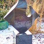 Big Bird by Anne Harris 2004, Nelia Laroza Memorial Garden, North York General Hospital, Toronto, ON