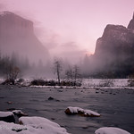 Misty Sunset, Gates of the Valley (Yosemite)
