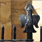 railing detail at st mary de castro